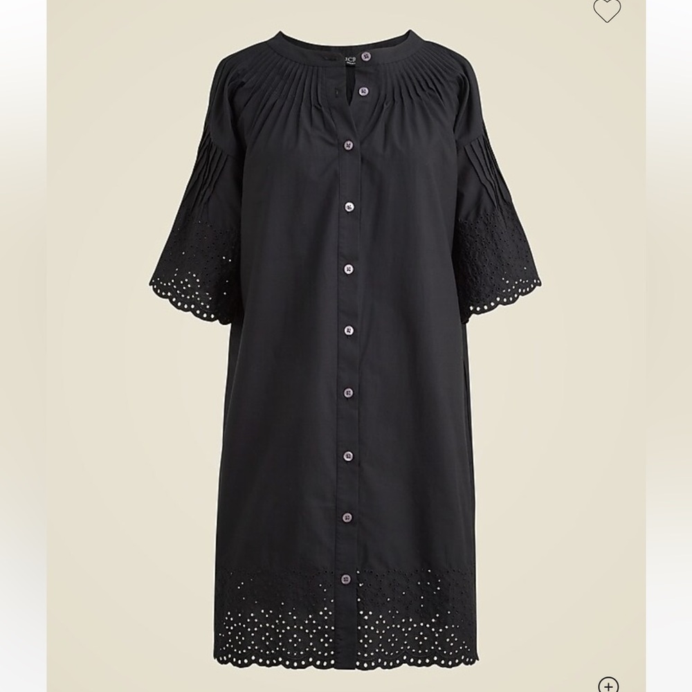 *NEW* J. Crew Jolie Dress in Eyelet Cotton Poplin